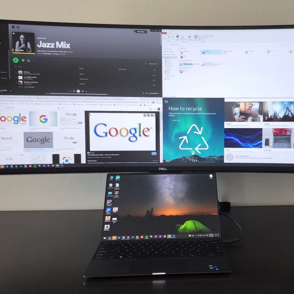 DELL curved monitor